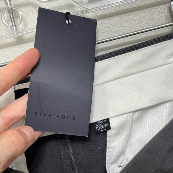 NWT Five Four Lester Straight Leg Chinos in Gray - Size 33 - Picture 6 of 9